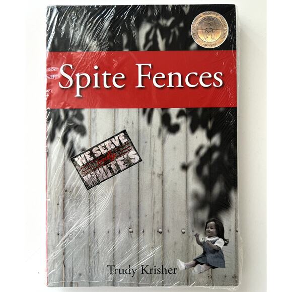 Spite Fences Paperback Book Trudy Krisher International Reading Assoc Award - Picture 1 of 2
